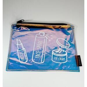 New Macy's Holographic Cosmetic Pouch